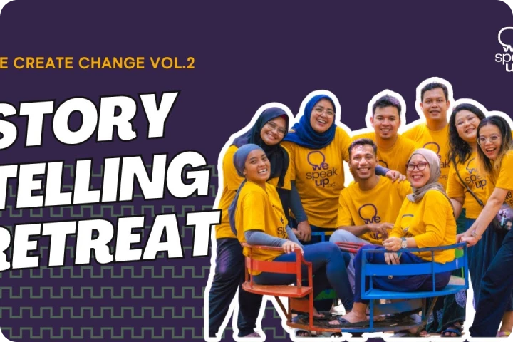 We Create Change Vol 2 Story Telling Retreat